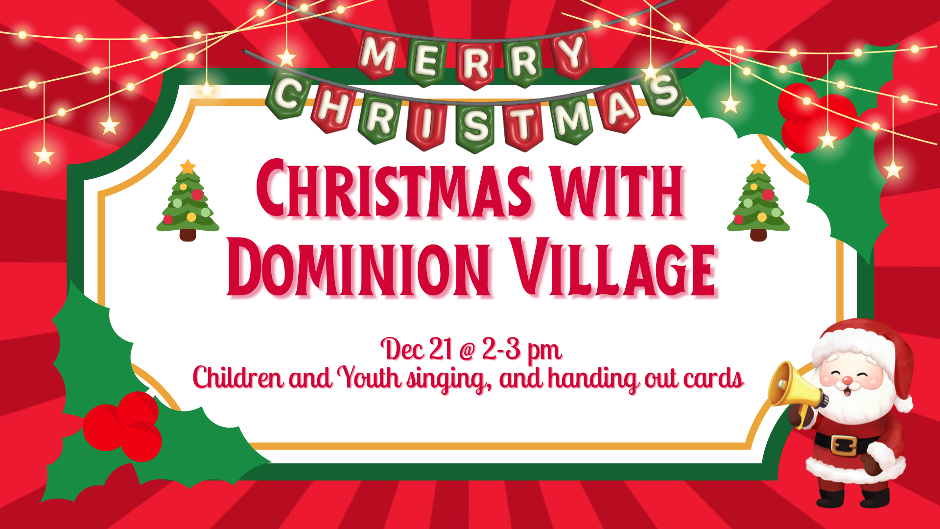 Christmas with Dominion Village (2)